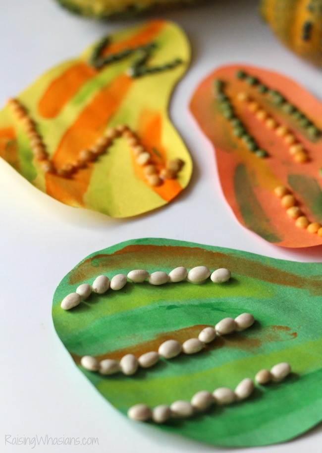 DIY Gourd Fall Kids Craft - Raising Whasians