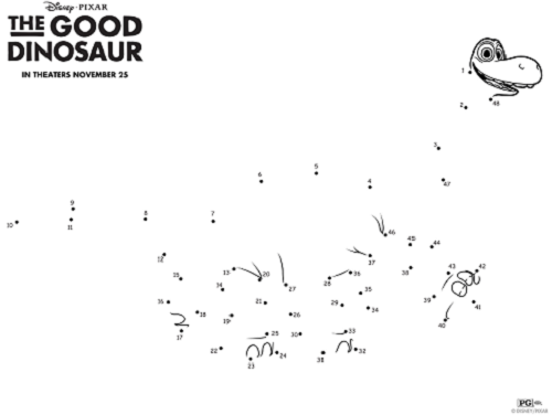 Free Disney the good dinosaur pumpkin stencil coloring sheets Free good dinosaur kids coloring