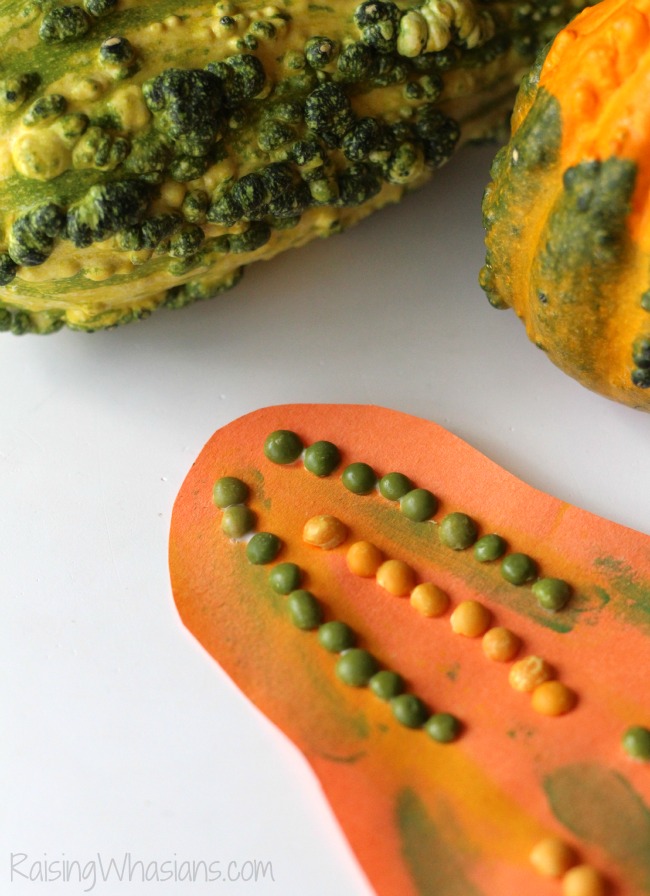 Gourds craft for kids