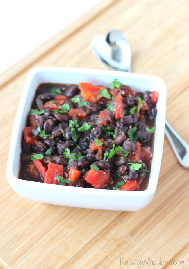 Heart healthy black bean soup recipe