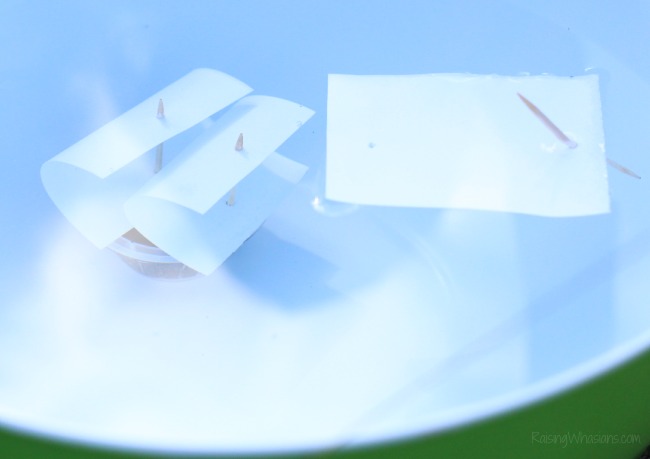 Mayflower craft for kids using k cups Boat experiment kids