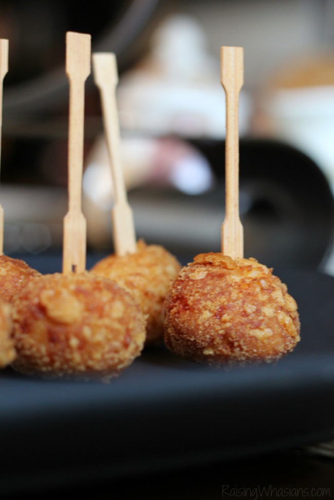 Cheesy Ritz potato balls recipe