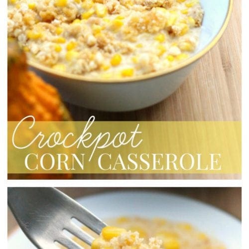 Crockpot corn casserole pinterest