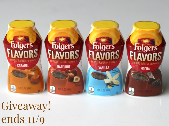 Folgers flavors giveaway