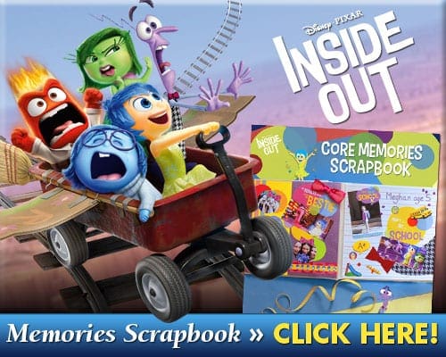 Inside out scrapbook free Disney printable scrapbook pages "Download
