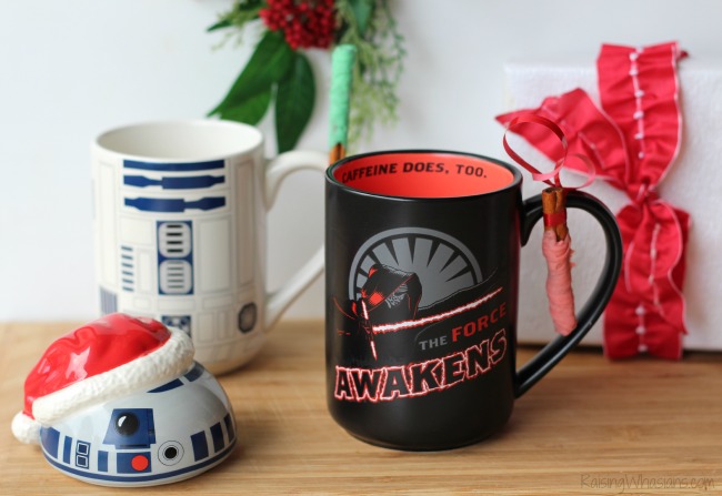 Star wars holiday gift mugs