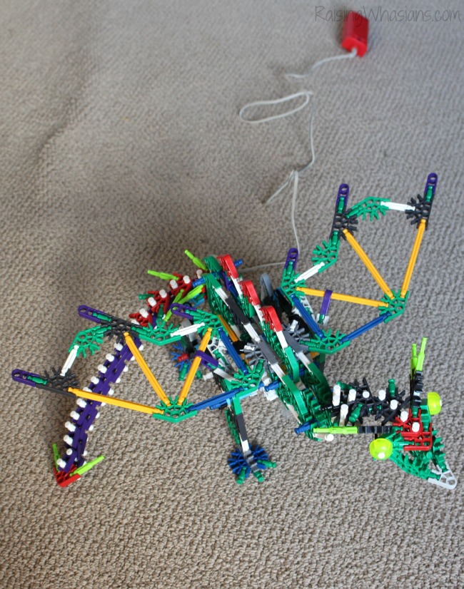 K'NEX Beasts Alive Stompz Building Set Review - Raising Whasians