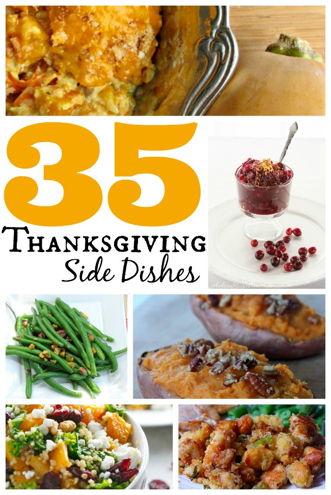 Thanksgiving side dish recipe round up