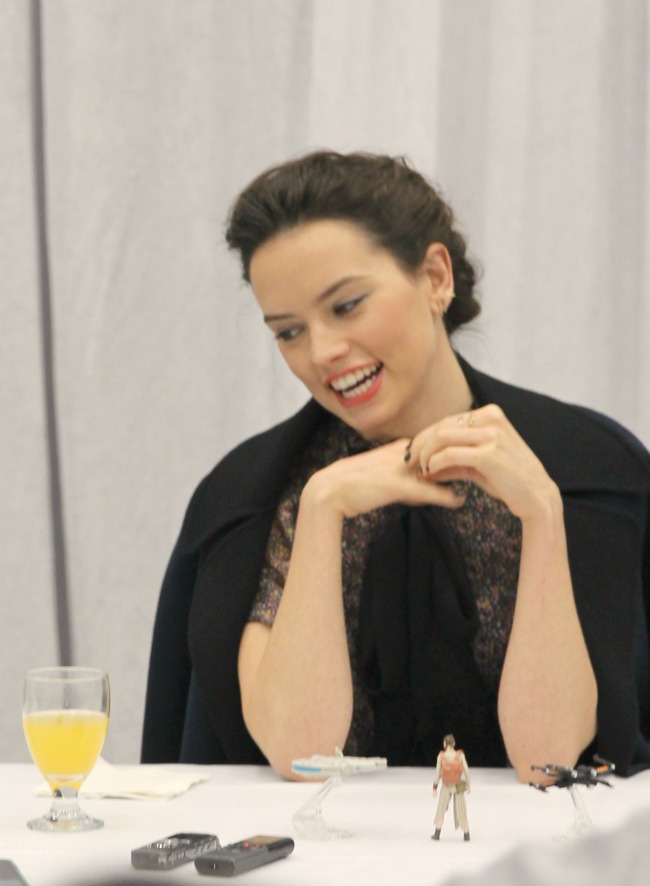 Daisy ridley luke skywalker interview