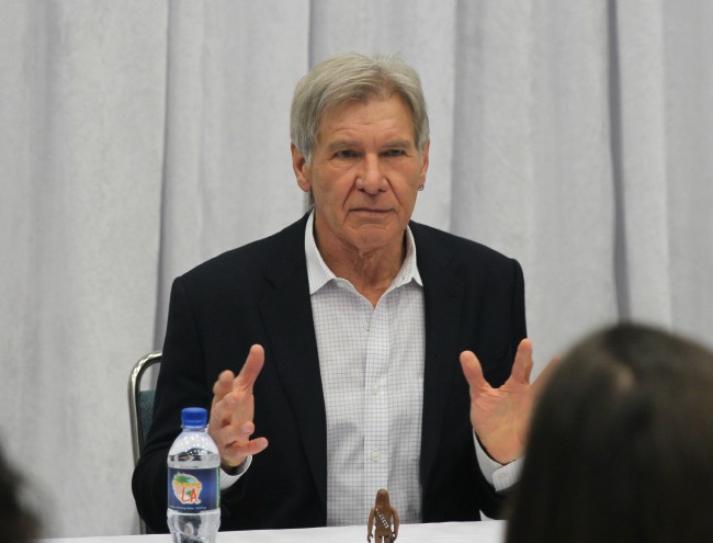 Harrison ford exclusive interview