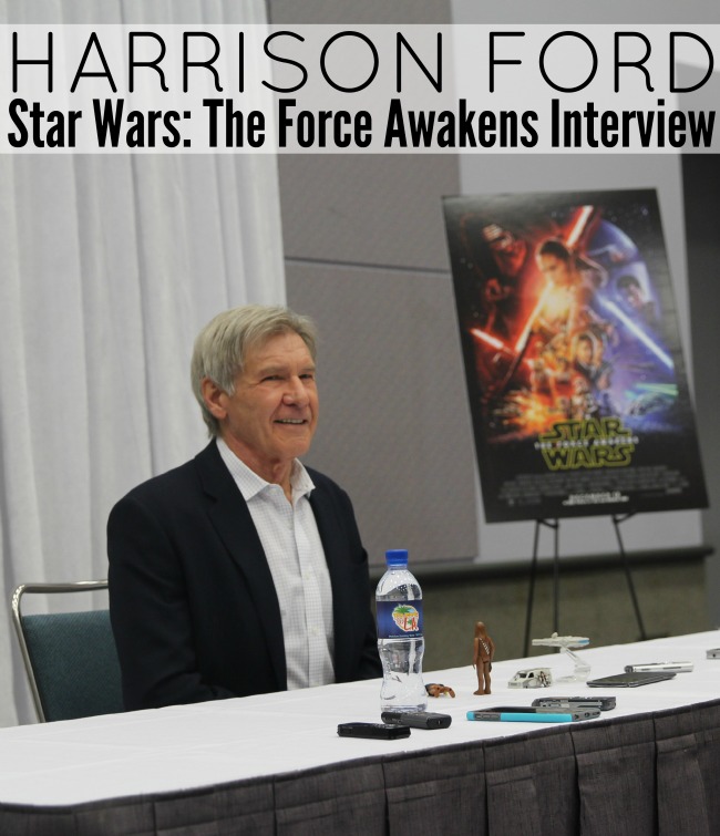 Harrison ford star wars the force awakens interview