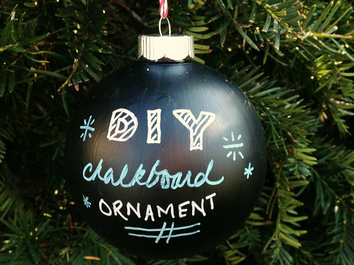 Chalkboard Ornament 