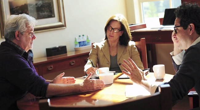 Kathleen Kennedy interview for star wars the force awakens women of the force Kathleen Kennedy exclusive interview
