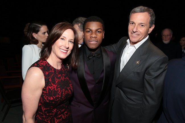 Kathleen Kennedy interview for star wars the force awakens women of the force Kathleen Kennedy interview Bob Iger