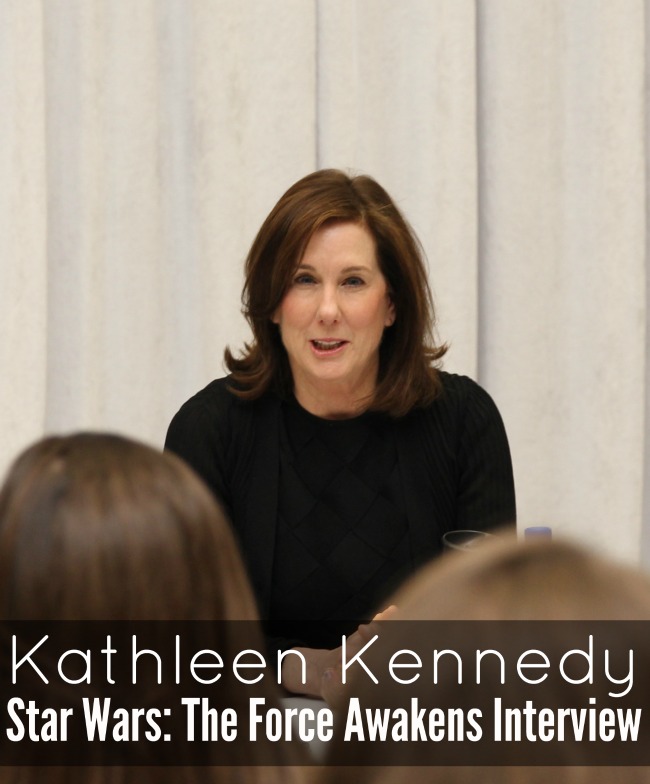 Kathleen Kennedy interview for star wars the force awakens