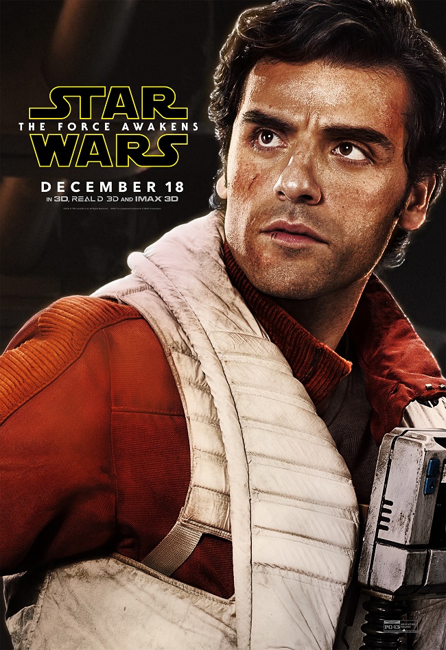 Oscar Issac & Lupita Nyong'o interview for star wars the force awakens who are poe and maz Poe Dameron interview with Oscar Issac