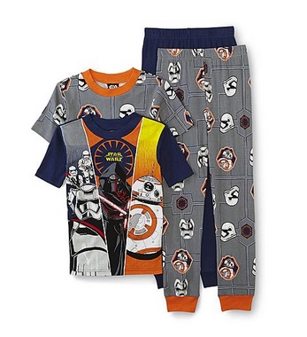 Star wars pajamas deal
