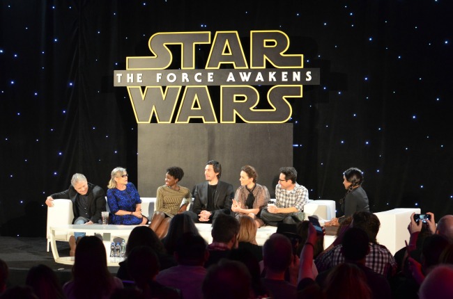 Star wars press conference the force awakens