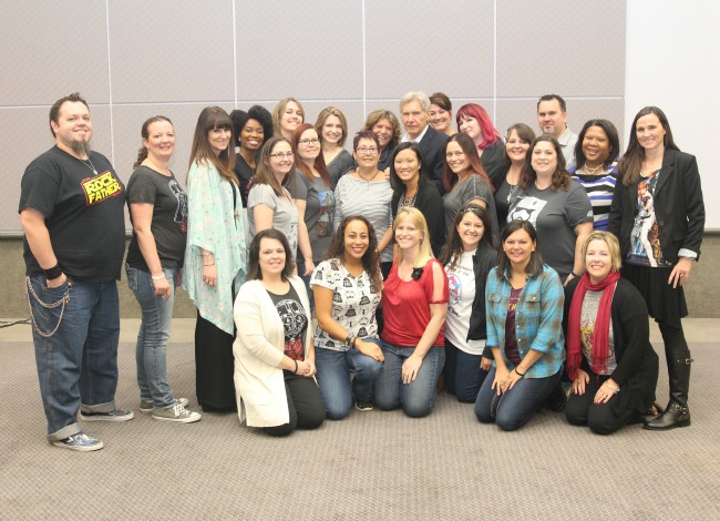 #StarWarsEvent Harrison Ford interview