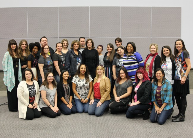 Kathleen Kennedy interview for star wars the force awakens women of the force #StarWarsEvent Kathleen Kennedy