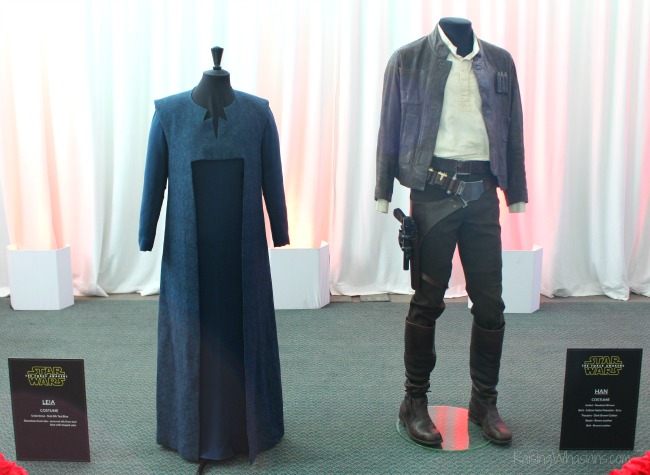 The force awakens costumes press event