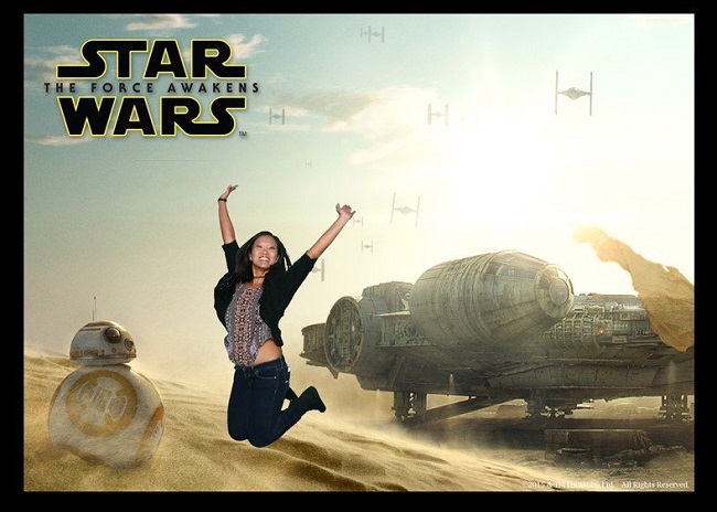 The force awakens press day 12-6