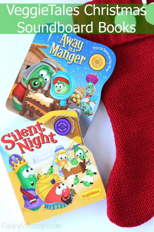 VeggieTales Christmas soundboard books review Veggietales Christmas soundbord books review