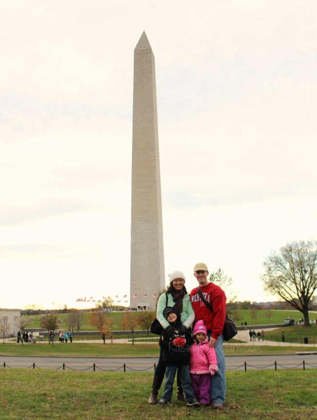 Washington DC travel with family