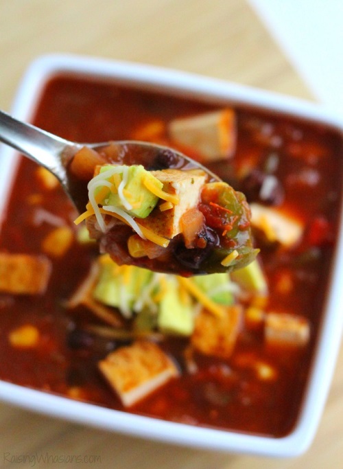 Easy tortilla soup recipe