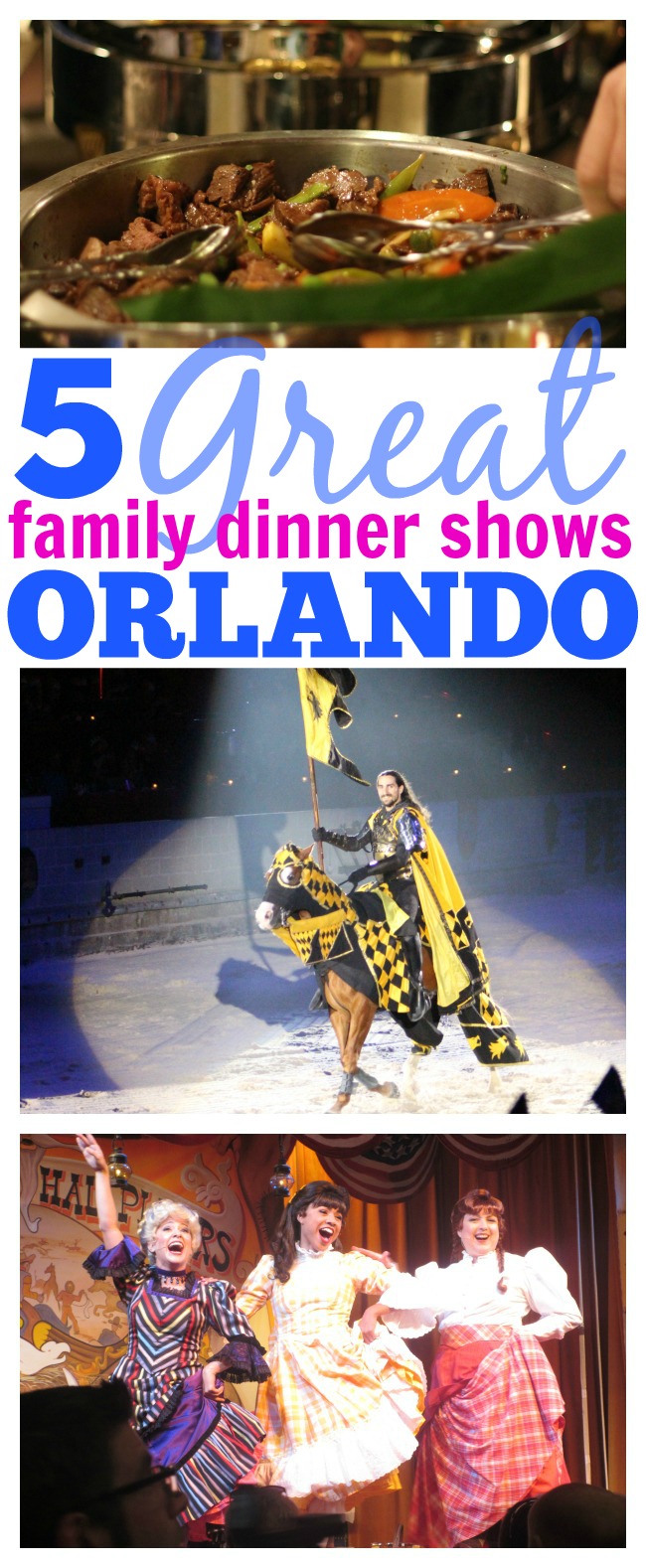 Great family dinner shows in Orlando