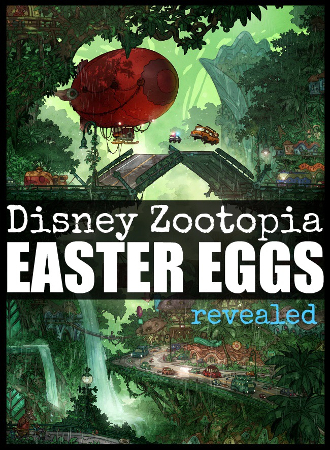 Disney Zootopia easter eggs revealed