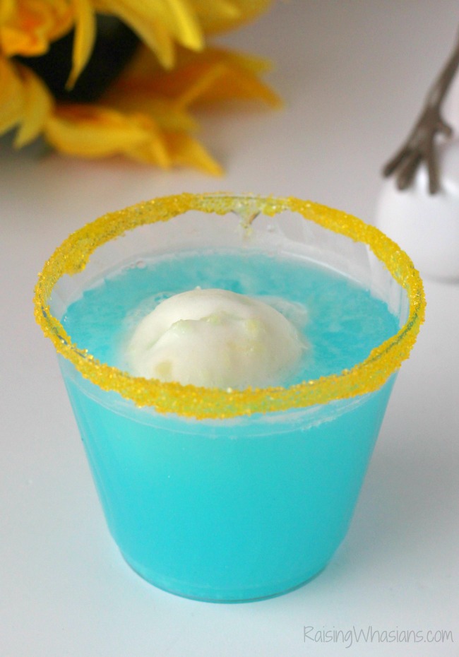 Frozen fever party punch Frozen fever party ideas drink