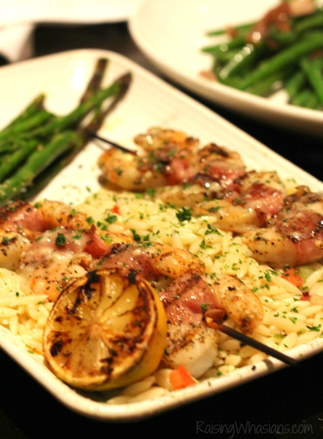 Carrabba's new menu sharing plates creating memories Prosciutto wrapped shrimp Carrabbas