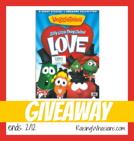 VeggieTales Valentines day giveaway
