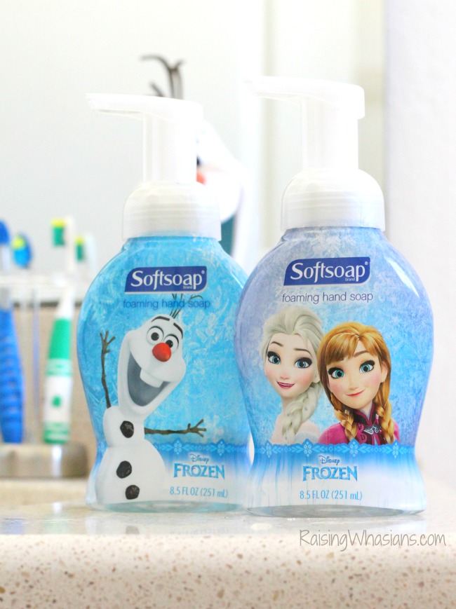 Disney frozden soap for kids