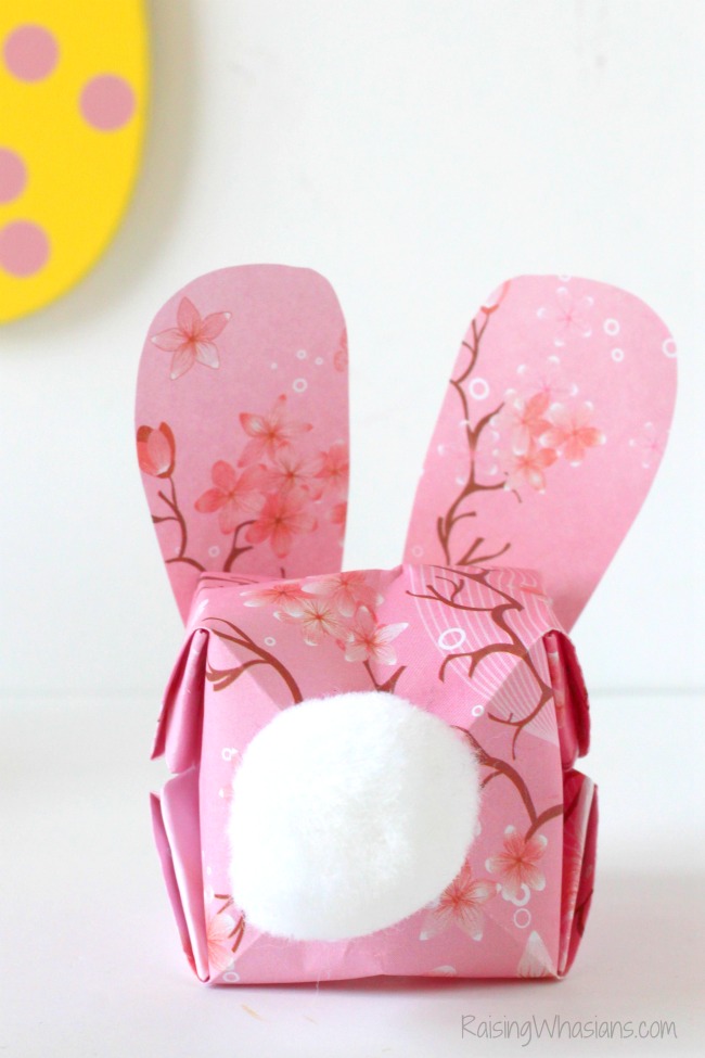 Easter bunny butt craft
