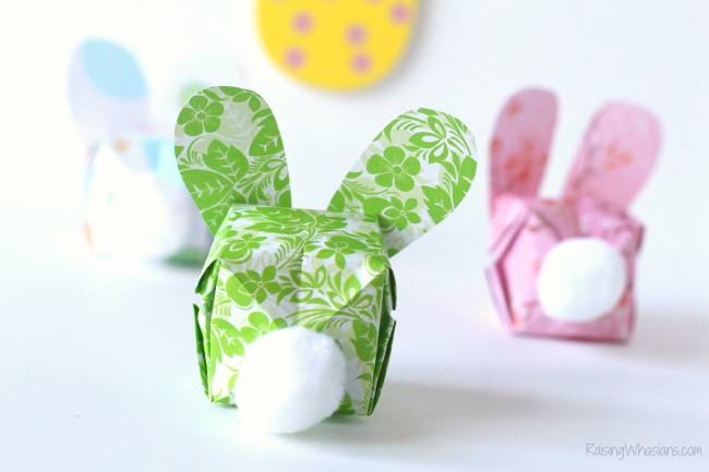 Easter craft for kids bunny butt