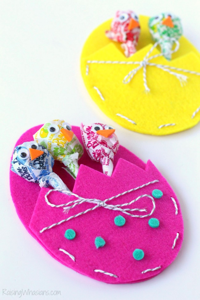 Easter treat pouch DIY craft