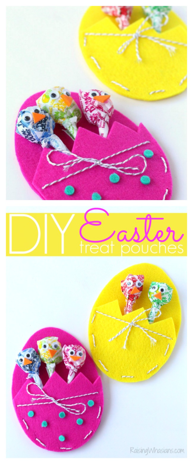 Easter treat pouch pinterest