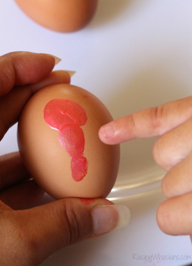 Fingerprint easter eggs Fingerprint easter eggs