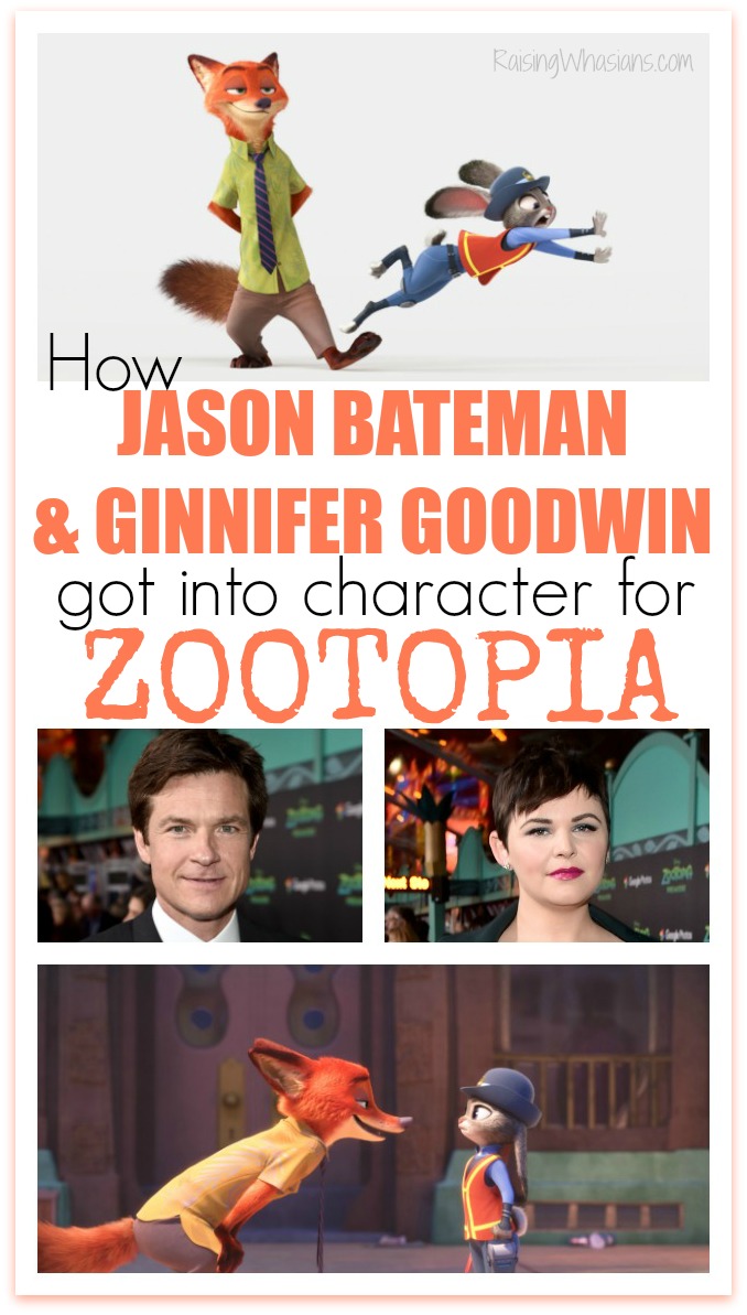 Jason Bateman Ginnifer Goodwin Zootopia