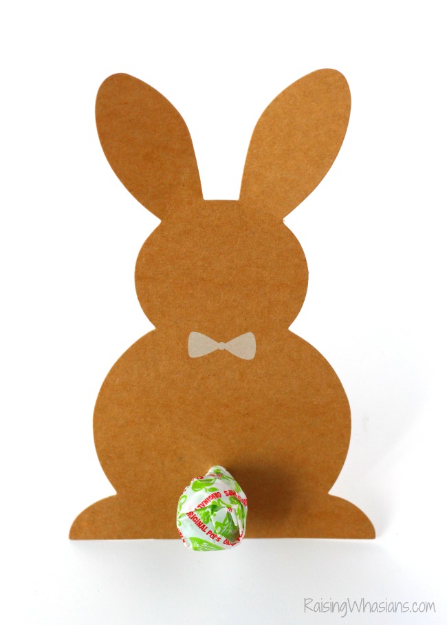 What a Mom Fail Easter Treat Bag Looks Like Quick Easter treat diy