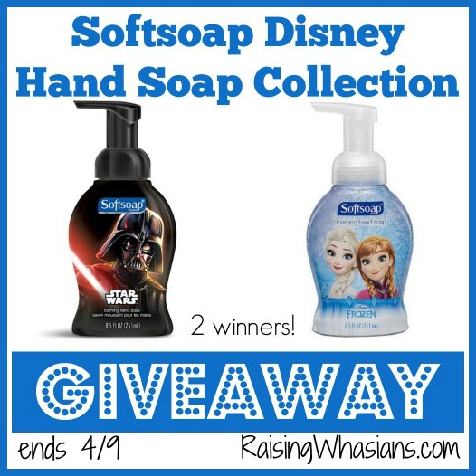 Softsoap Disney soap giveaway