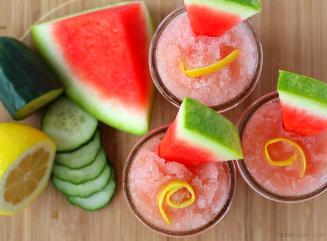 Disney watermelon cucumber slush drink allergy friendly
