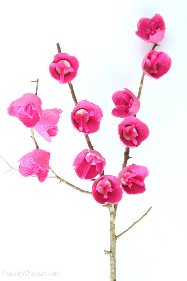Cherry blossom craft