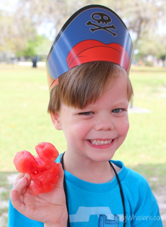Gluten Free Mickey Mouse Trail Mix + #DisneyKids Playdate Jake and the neverland pirates ideas