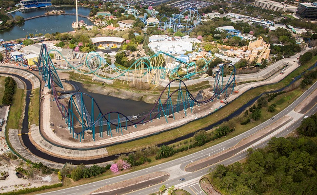 Mako roller coaster details