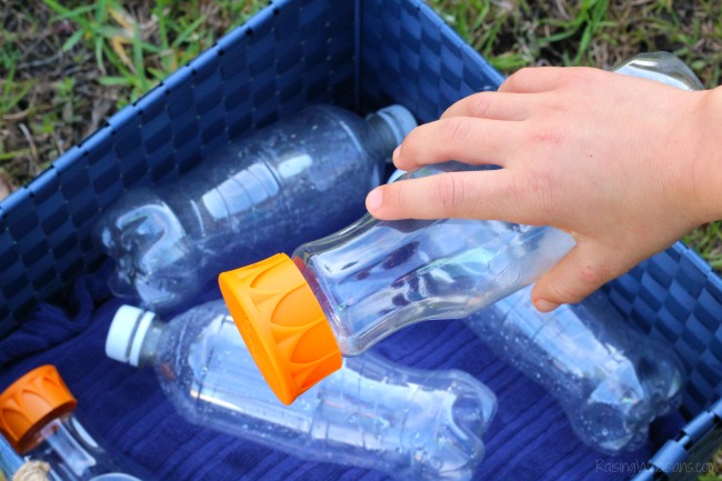 Teach kids about recycling