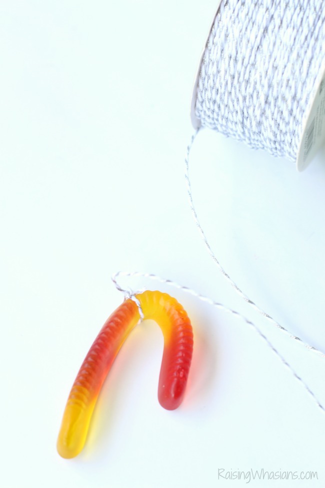 Cute fish dessert idea Gone Fishing Party Jello Dessert | Make this cute and easy dessert Jell-O cups for your next fishing themed party, complete with DIY fishing pole #PartyPlanning #Recipe