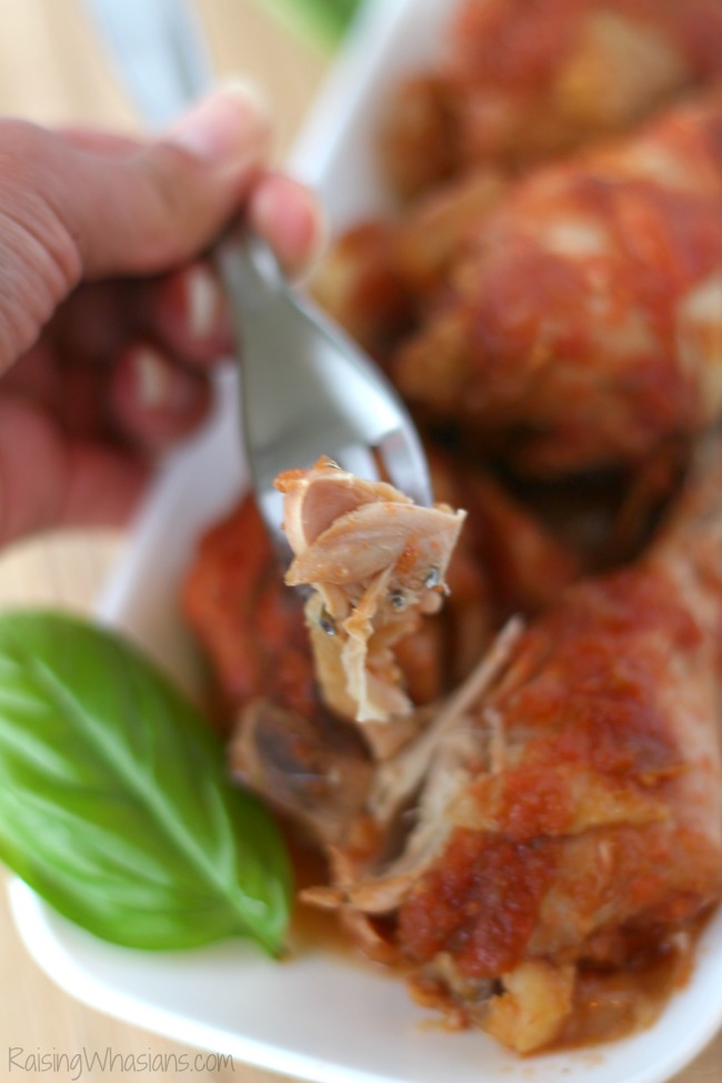 Easy slow cooker chicken drumsticks Italian style Easy crockpot chicken srumsticks italian style